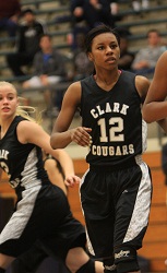 Clark Cougar basketball girls